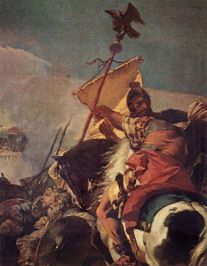 Giovanni Battista Tiepolo The Capture of Carchage